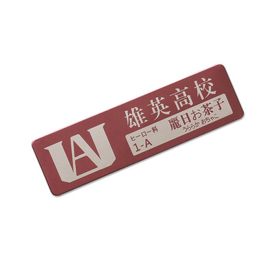 

redCherry Anime My Hero Academia Brooches Button Badges Pins Set for Clothes Backpack Pencil Case