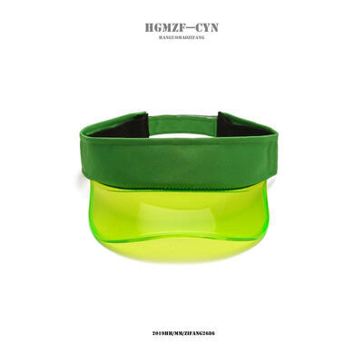 

Hat woman summer simple fashion empty top hat outdoor trip sun hat mens Korean version of the beach PVC sun hat