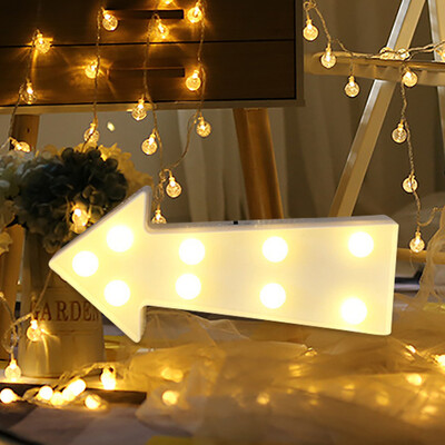 

Siaonvr Alphabet LED Letter Lights Light Up White Plastic Letters Standing Hanging N