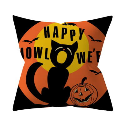 

〖Follure〗Halloween Pumpkin Throw Pillow Cover Pillowcases Decorative Sofa Cushion Cover