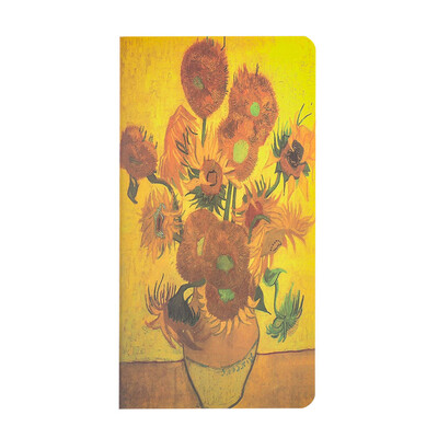 

Student Vintage Craft Stitching Notebook Oil Painting Cover Notebook Mini Portable Notebook School Office