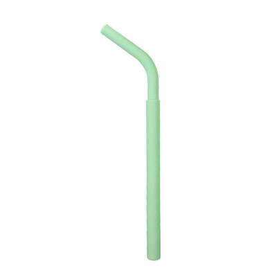 

Gobestart Color Practical Reusable Washable Food Grade Silicone Drinking Bent Straw