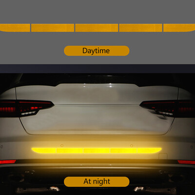 

Car Reflective Sticker Adhesive Decal Protective Tape Anticollision Bumper Strip
