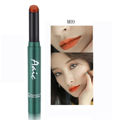 

Fashion Rotary Matte Lipstick Makeup Creamy Long Lasting Waterproof Moisturizing Cosmetics 10 Colors Can Choose