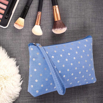 

Gobestart Cotton And Linen Large-Capacity Cosmetic Bag Multi-function Travel Cosmetic Bag
