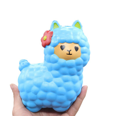 

Gobestart Jumbo Sheep Cute Alpaca Galaxy Super Slow Rising Scented Fun Animal Toys