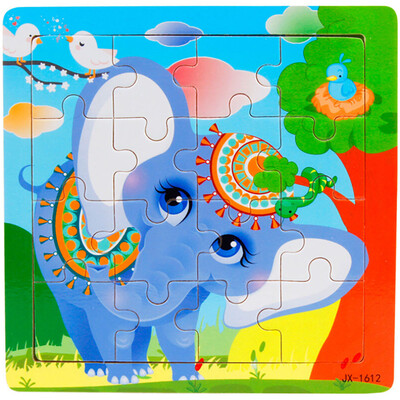 

〖Follure〗Wooden Puzzle Educational Developmental Baby Kids Training Toy