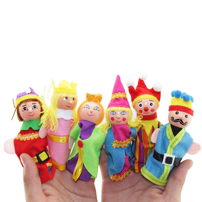 

YIWULA6PCS Finger Toys Hand Puppets Christmas Gift Refers To Accidentally