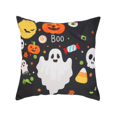 

80 Styles New Halloween Watercolor Pumpkin Pillow Case Thanksgiving Pillow Case Cushion Cover Sofa Bed Car Decor