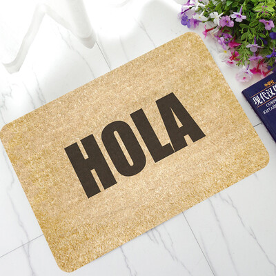 

Toponeto Letter Funny Welcome Home Entrance Floor Rug Non-slip Doormat Outdoor Mat