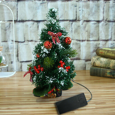 

Tailored Merry Christmas LED Glow Tree Bedroom Desk Decoration Gift Office Home