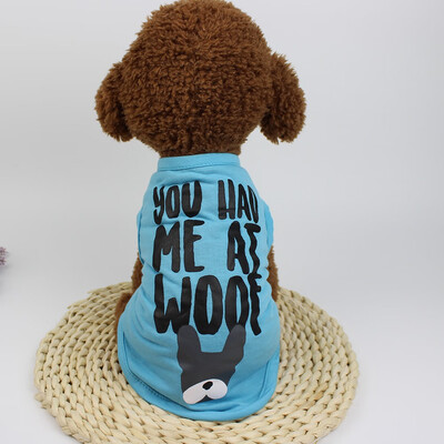 

7 Styles Pet Clothes Puppy Small Dog Cat Vest T Shirt Coat Summer Apparel Pet Supplies