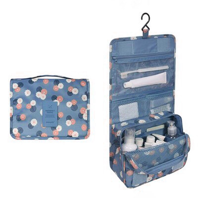 

Women Zipper Hanging Waterproof Travel Toiletry Wash Makeup Storage Cosmetic Organizer Bag Hanging Bag Hot