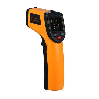 

Non-Contact Handheld Digital Thermometer Laser LCD Display IR Infrared Surface Temperature Tester 121 Thermometer Pyrometer -50～4