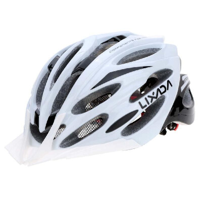 

Lixada 24 Vents Ultralight Integrally-molded EPS Sports Cycling Helmet with Lining Pad Mountain Bike Bicycle Unisex Adjustable Hel