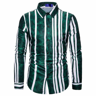 

Tailored Mens Autumn And Winter Fashion Long-sleeved Shirt Business Casual Shirt