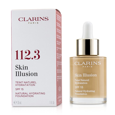

CLARINS - Skin Illusion Natural Hydrating Foundation SPF 15 1123 Sandalwood 30ml1oz
