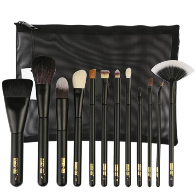 

Hot 12Pcs Makeup Brushes Set Travel Kit Foundation Powder Eye Shadow Eyebrow Eyelash Eyeliner Lip Make Up Brushes Beauty Tool