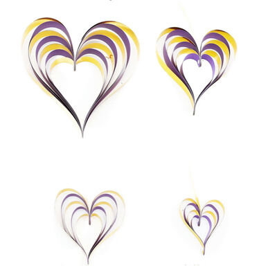 

Three-Dimensional Love Romantic Heart-Shaped Ornaments Shop Window Props Valentine\s Day Layout