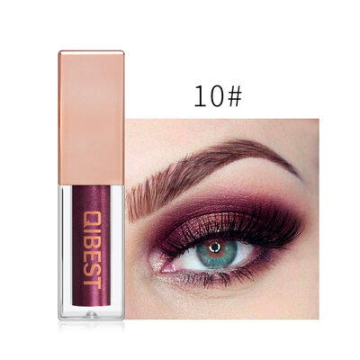 

Glitter Pearly Metallic Liquid Eyeshadow High Gloss Long Lasting Eye Makeup