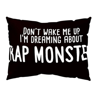 

〖Follure〗KPOP Pillow Case DONT WAKE ME UP Rectangle Cushion Cover Home Decor Get up sofa