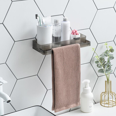 

〖Follure〗Kitchen Bathroom Wall Storage Rack Towel Storage Rack Organizer