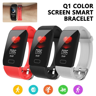 

Bluetooth Smart Sports Watch Heart Rate Blood Pressure Blood Oxygen Monitor Fitness