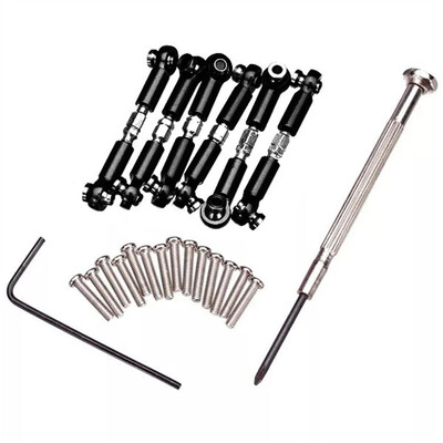 

Siaonvr For WLtoys Upgrade Metal Adjustable Rods A959B A969 A979 K929 RC Car Parts