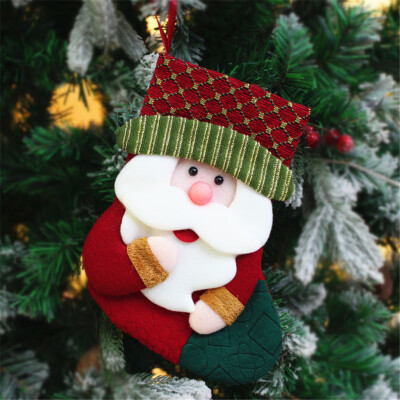 

Siaonvr Christmas Stockings Ornament Old Man Snowman Christmas Stockings Gift Bag