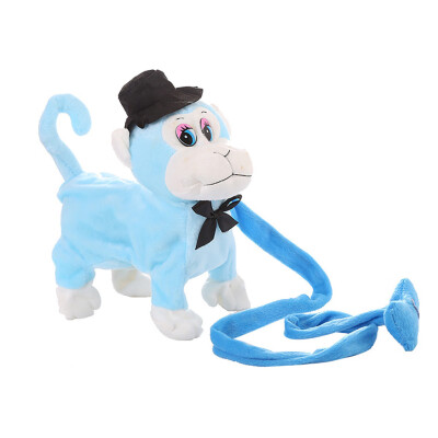 

Tailored Electric Walking Monkey Plush Toys Battery Powered Stuffed Animal Kids Toy