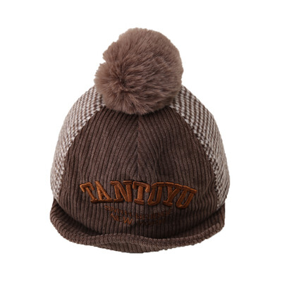 

Casual Fashion Baby Letter Embroidered Hats Kids Toddler Cute Patchwork Visors Childrens Caps