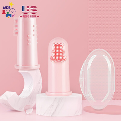 

MDB Finger Toothbrush Baby Silicone Toothbrush Soft Hair Baby Toothbrush