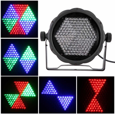 

AC90-240V 25W 169 RGB LEDs Effect Light DMX512 Voice-control Stage Lighting Disco DJ KTV Bar Party Show