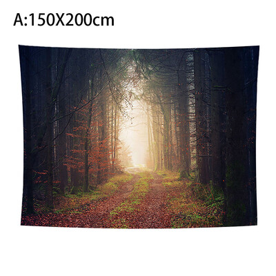 

Toponeto Beautiful Scenery Scene Home Textile Wall Tapestry Home Decor