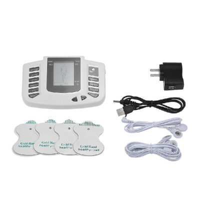 

Electrical Stimulator Full Body Relax Muscle Therapy Massager Pulse Tens Acupuncture 16pads Health Care