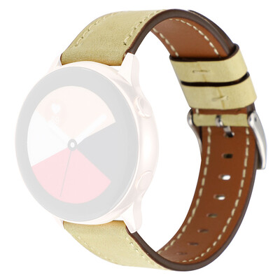 

〖Follure〗Slim Premium Leather Band Replacement Strap For Samsung Galaxy Watch Active 40mm