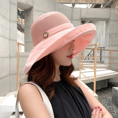 

net-red fishermans hat womens day Korean style summer sun-proof air-permeable&fashionable cheap sun hat