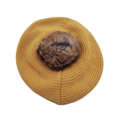 

Baby Toddler Girls Hats Kids Girl Warm Beret Hat Autumn Winter Elegant Girls Children Caps