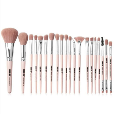 

20pcs Eye Makeup Brushes Kit Smudge Foundation Blush Brush Lip Eyeshadow Eyelash Eyebrow Brush Set Cosmetic