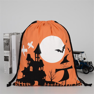 

Toponeto Halloween Cute Witches Candy Bag Packaging Children Party Storage Bag Gift