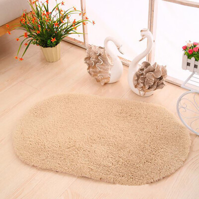 

Gobestart Absorbent Soft Bathroom Bedroom Floor Non-slip Mat Memory Foam Bath Shower Rug