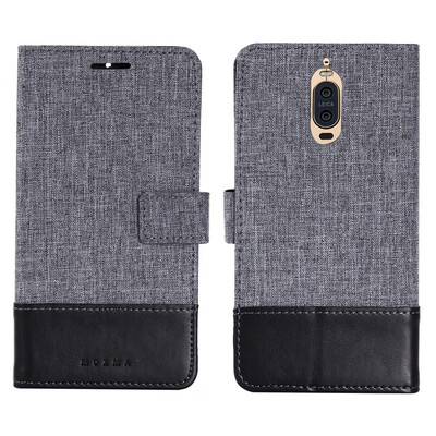

Goowiiz Phone Case For Huawei Mate 99 Pro9 LiteHonor 6X Fashion Canvas Leather Wallet Full package flip Holder Stand