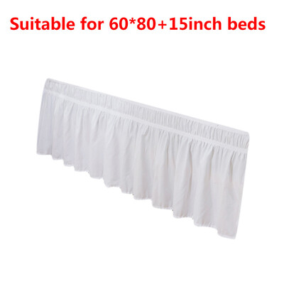 

Gobestart MODERN SOLID DUST RUFFLE SPLIT CORNERS 1PC BED BEDDING PLEATED SKIRT 14 Drop