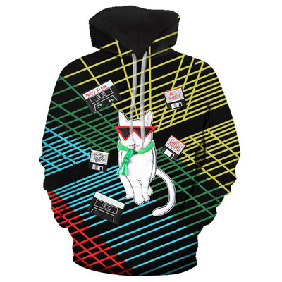 

Tailored Christmas Women Men Print Long Sleeve Hoodie Sweatshirt Ugly Pullover Tops