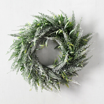 

Artificial Lavender Garland Door Hanging Decoration Photography Props Dradua Tion Ceremony Wedding Party Decoration Garlands