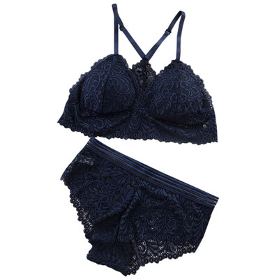 

Push Up Bra Set Sexy Lingerie Underwear Women Panties And Bralette Underclothes Female Underwear Lace Bralet Set New