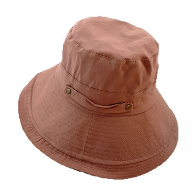 

Foldable Simple Wide Brim Sun Hat Women Outdoor Travel Cap Fisherman Hat