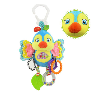 

〖Follure〗Baby Stroller Hanging Toy Plush Animal Rattle Bed Bell Infant Baby Comfort Toy