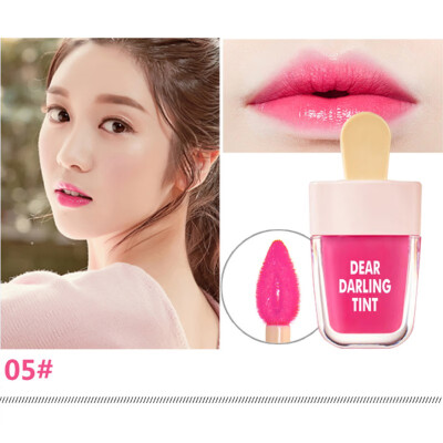 

6 Colors Ice Lip Lipstick Gloss Fade Cosmetics Not Jelly Non-stick Moisturizing Tattoo Does Liquid Cup Shiny Cream