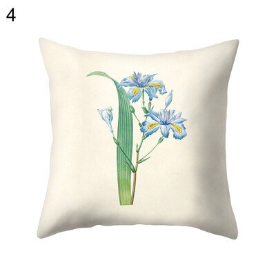 

Fresh Flower Leaf Pillow Case Cushion Cover Sofa Bed Car Cafe Office Decoration
